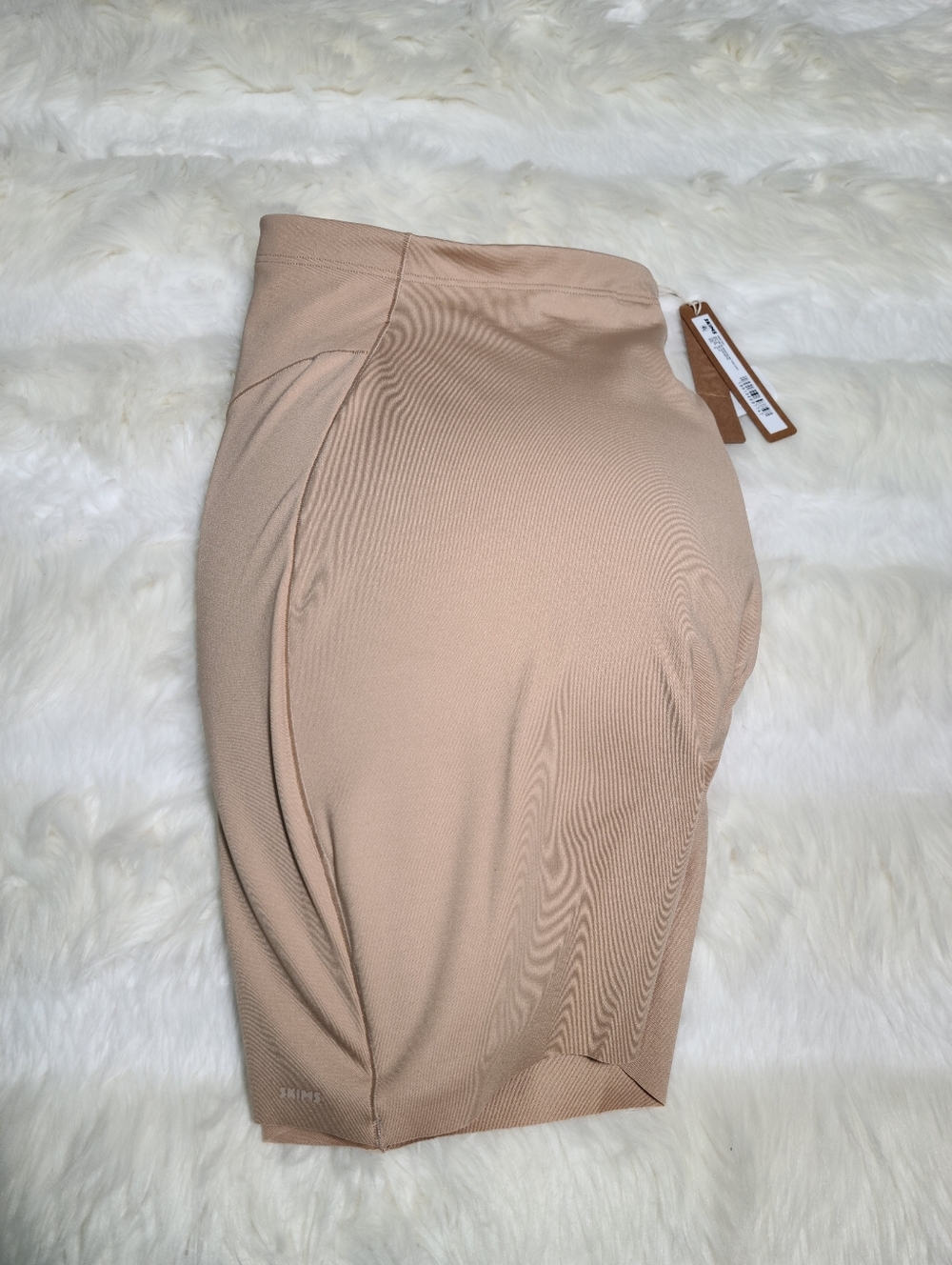 SKIMS Body Butt And Hip Enhancing Mid Thigh Short Brown Clay Women Medium NEW - Picture 5 of 8